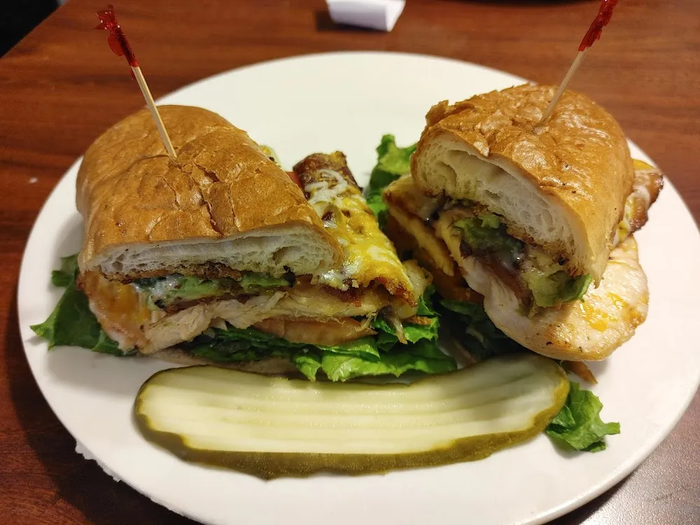 Chicken Bacon Avocado Sandwich